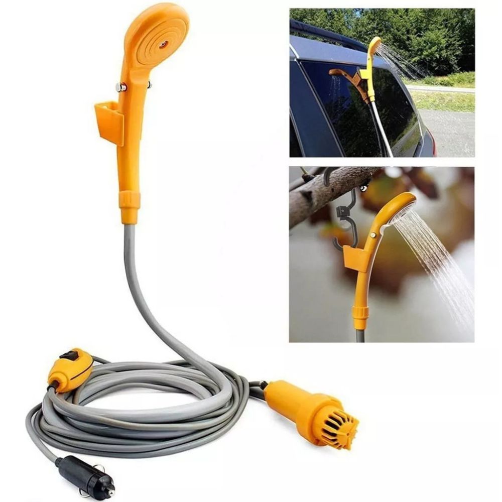 Chuveiro Ducha Portátil Com Bomba 12v Camping Praia Kala