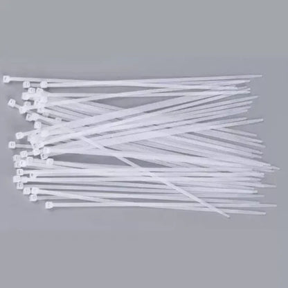 Abraçadeira Nylon Branca 3,6mm x 300mm x 100 Unidades Kala