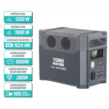 Central De Energia Full Grid 1200w 220v Ps1200w Tork Power