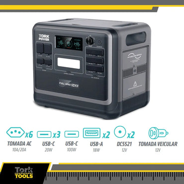 Central De Energia Full Grid 2400w 127V PS2400w Tork Power