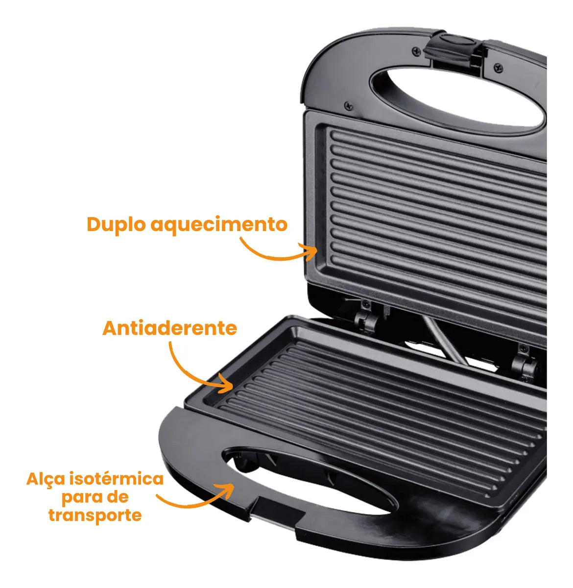 Sanduicheira Elétrica 127V - SM-SP01 - 6088 - Sumay