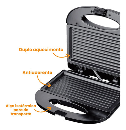 Sanduicheira Elétrica 127V - SM-SP01 - 6088 - Sumay