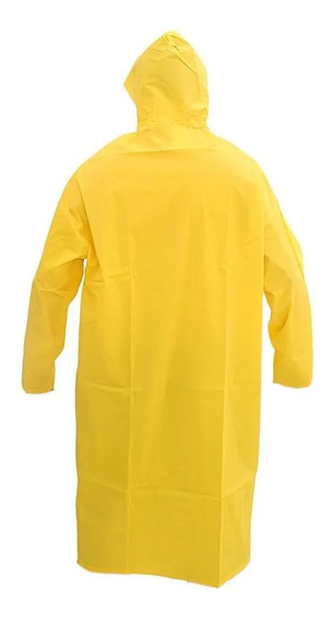 Kit 10 Capa De Chuva Impermeável Pvc Forrado C/capuz Tam. G
