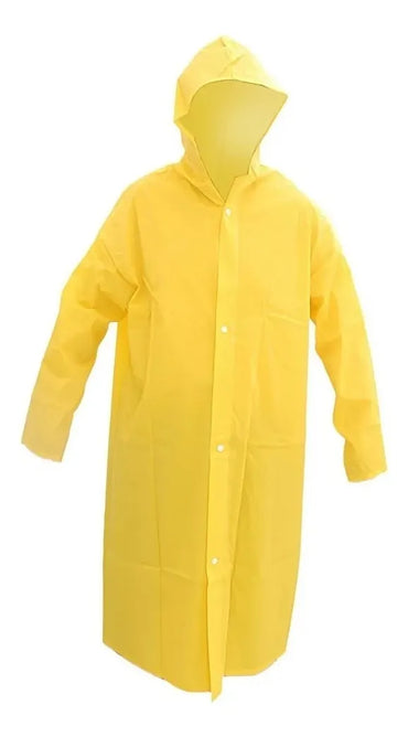 Kit 10 Capa De Chuva Impermeável Pvc Forrado C/capuz Tam. GG