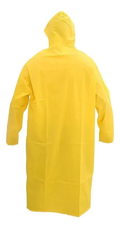 Kit 10 Capa De Chuva Impermeável Pvc Forrado C/capuz Tam EXG