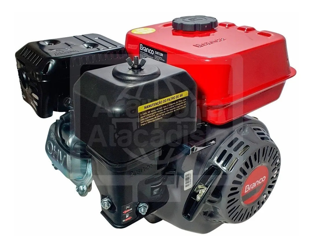 MOTOR B4T 13.0 HP C/ ALERTA DE OLEO Partida Manual BRANCO