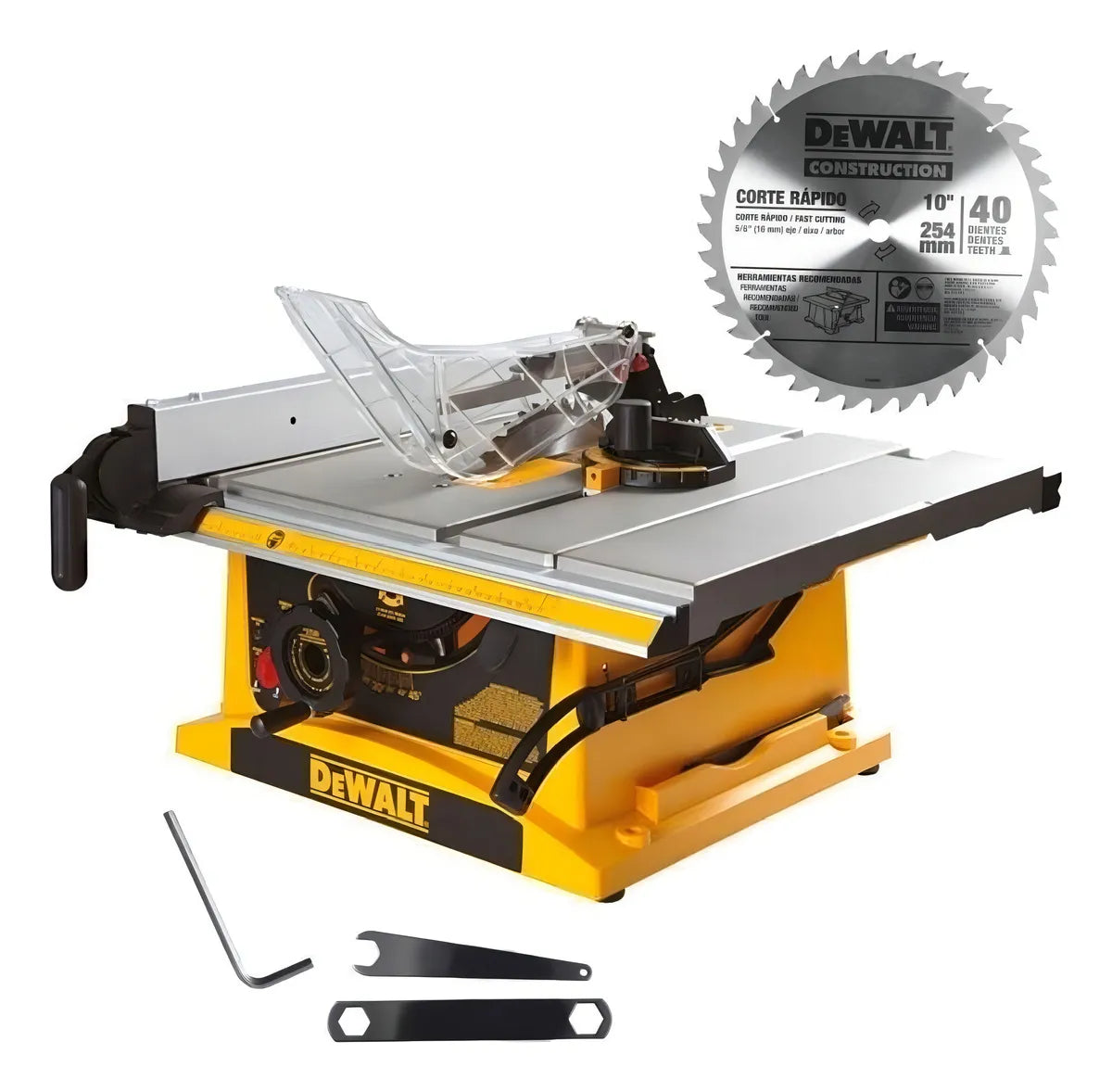 Serra Elétrica de Mesa 10POL 1800W 127V - DWE7470 Dewalt