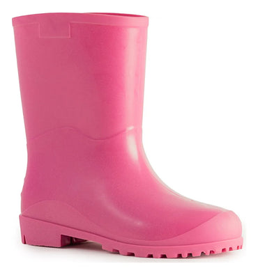 Bota Infantil Galocha Impermeável Borracha Kids 20/21 Pink