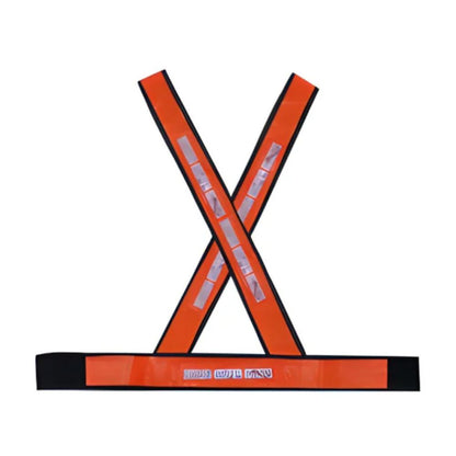 Colete Refletivo Tipo X Laranja Noturno 426 Brascamp