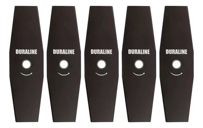 Kit 10 Lâminas 2 Pontas Para Roçadeira Duraline