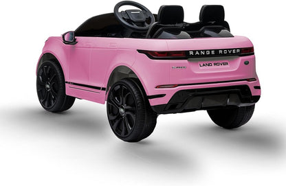 Carro Elétrico Infantil Range Rover Evoque 12V Rosa BangToys
