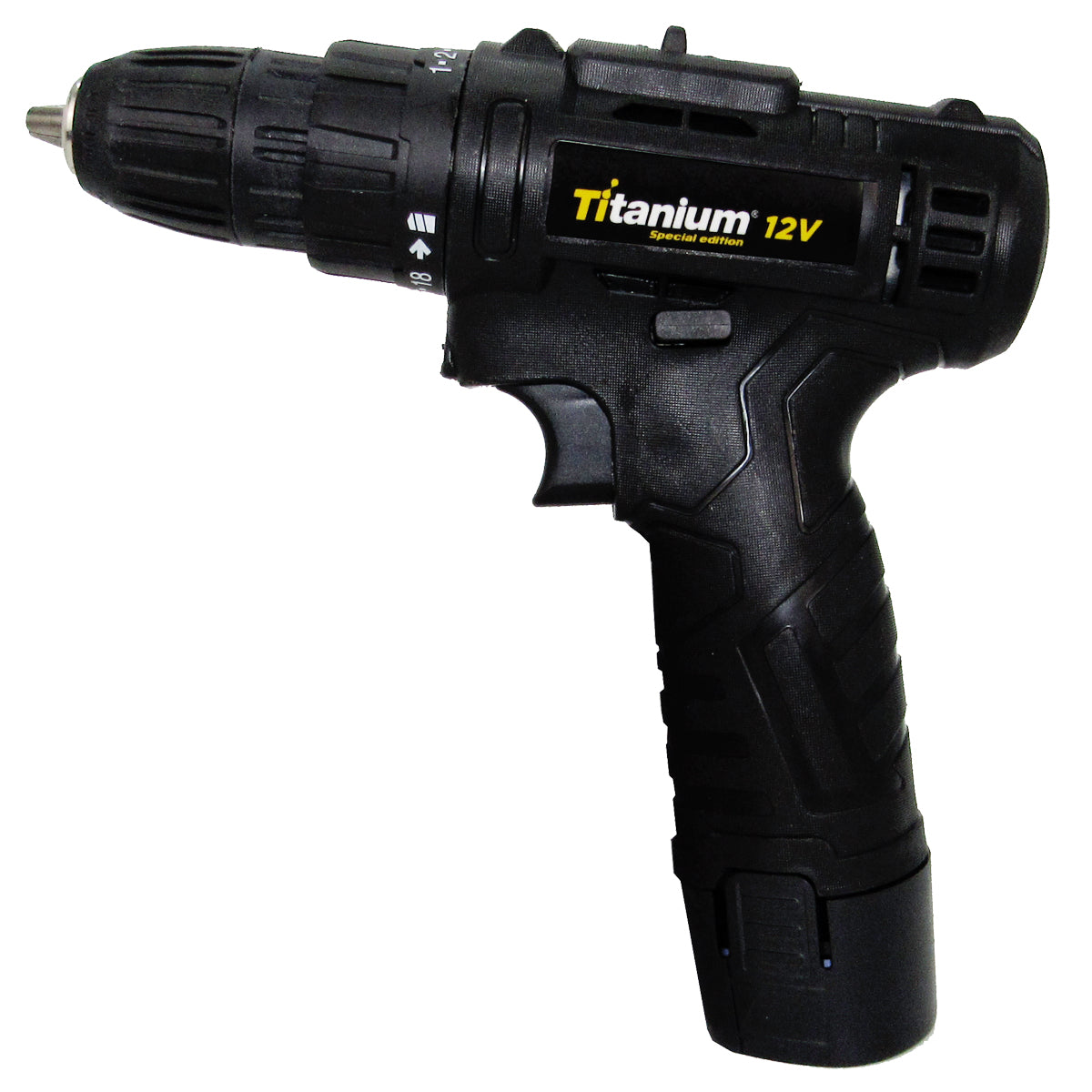 PARAFUSADEIRA SPECIAL EDITION PRETA 1,2AH 12V 06212 TITANIUM