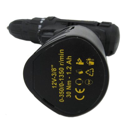 PARAFUSADEIRA SPECIAL EDITION PRETA 1,2AH 12V 06212 TITANIUM