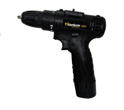 PARAFUSADEIRA SPECIAL EDITION PRETA 1,2AH 12V 06212 TITANIUM