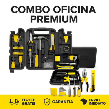 kIT Ferramentas 200 Acessórios + Jogo 11 Peças Titanium