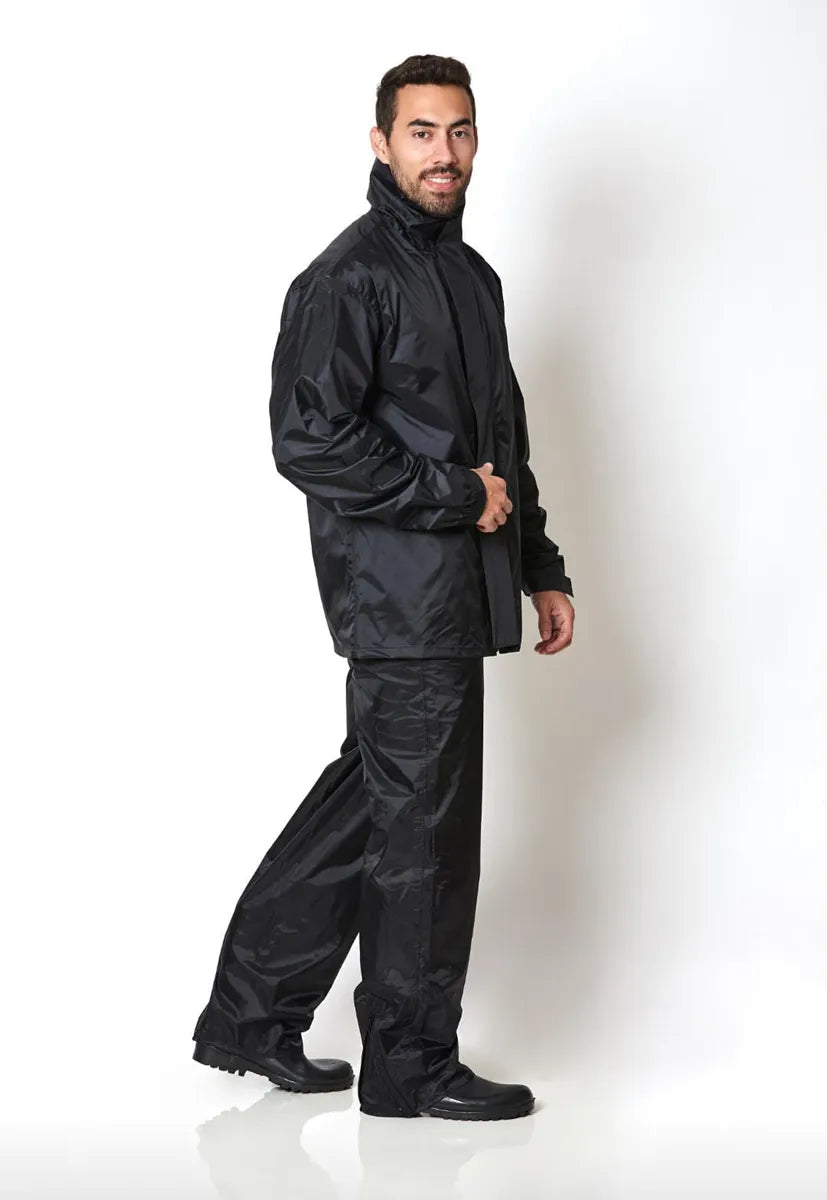 Conjunto Motoqueiro Capa De Chuva De Nylon Impermeável Tam.M