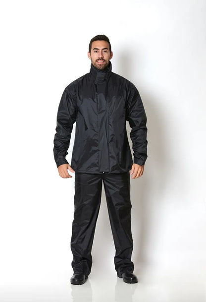 Conjunto Motoqueiro Capa De Chuva De Nylon Impermeável Tam.M