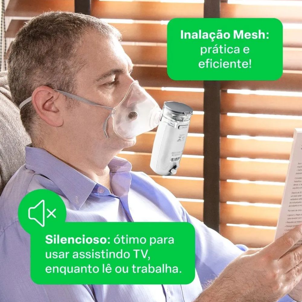 Inalador Mesh Easy Air Multi Saúde HC215