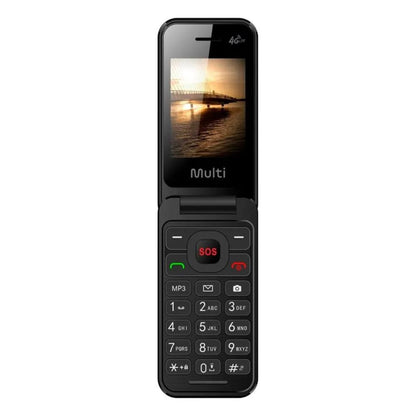 Celular Flip Vita 4G Dual Chip MP3 Preto Multi P9227