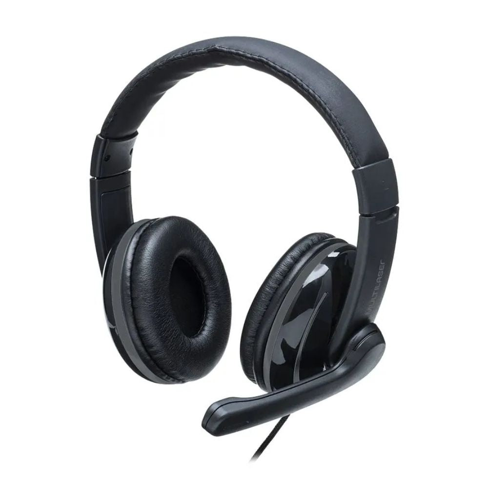 Headset Pro P2 Preto E Cinza Multilaser Ph316