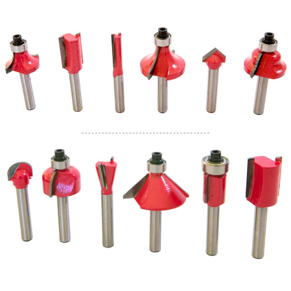 JOGO DE FRESAS PARA TUPIA 12PCS G19568AC GAMMA