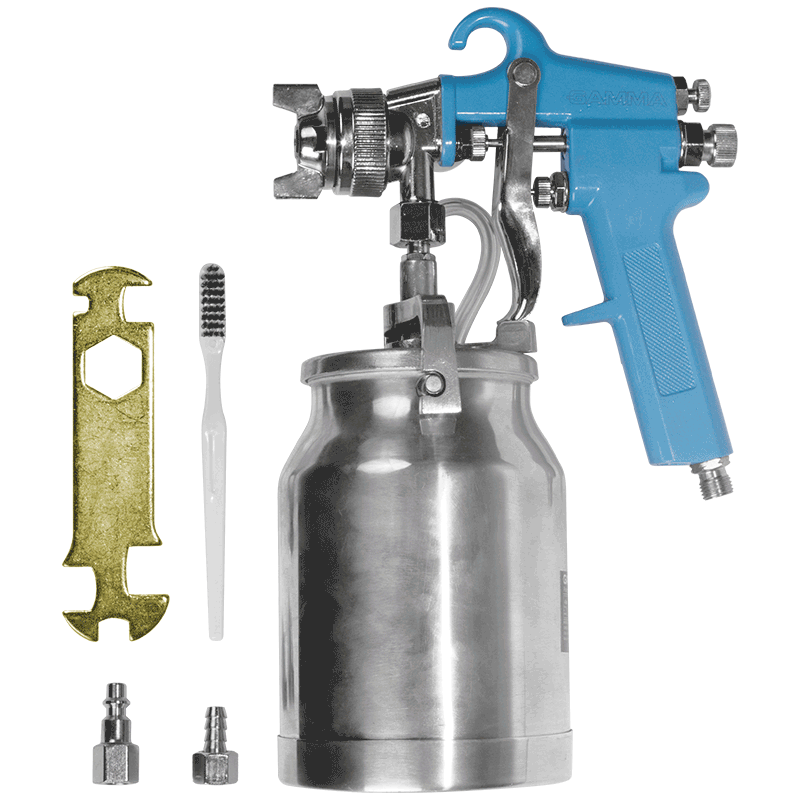 PISTOLA DE PINTURA PNEUMATICA 1 LITRO GAMMA G1184/BR