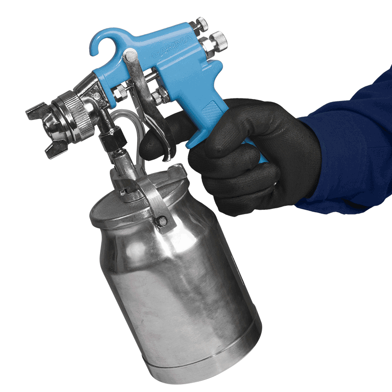 PISTOLA DE PINTURA PNEUMATICA 1 LITRO GAMMA G1184/BR