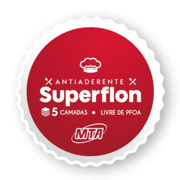 Panela De Pressão Fechamento Externo C Visor Cereja 4,5l MTA