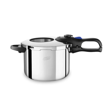 Panela De Pressão Inox Visor De Vidro Para Indução MTA 6L