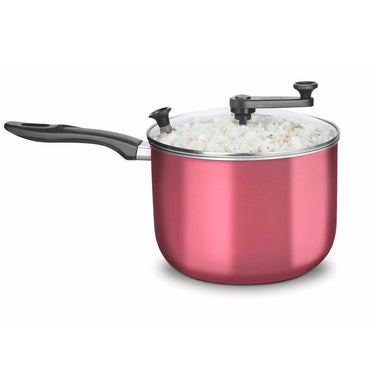 Pipoqueira MTA Antiaderente SuperFlon Ultra 22cm 4,8L Cereja