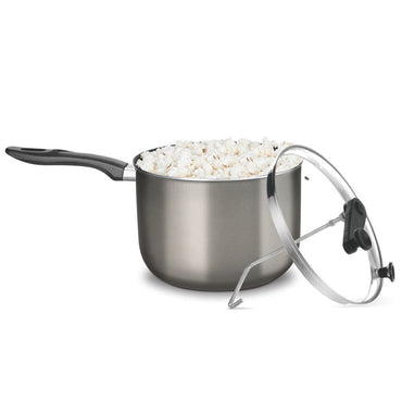 Pipoqueira MTA Antiaderente SuperFlon Ultra 22cm 4,8L Grafite