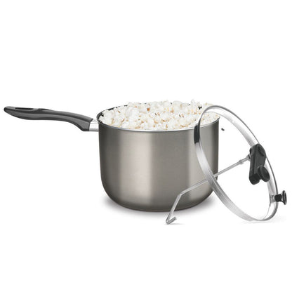 Pipoqueira MTA Antiaderente SuperFlon Ultra 22cm 4,8L Grafite