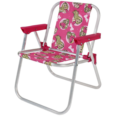 Cadeira Infantil Praia ou Piscina em Alumínio Barbie Bel