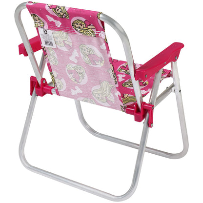 Cadeira Infantil Praia ou Piscina em Alumínio Barbie Bel