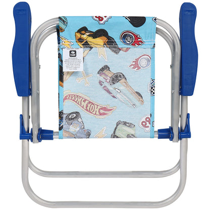 Cadeira Infantil Praia Piscina Alumínio Dobrável Hot Wheels