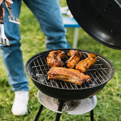 Churrasqueira Arizona Esmaltada a Bafo Portátil c/ Rodas Bel