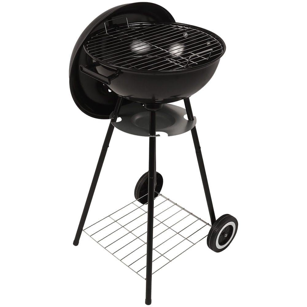 Churrasqueira Arizona Esmaltada a Bafo Portátil c/ Rodas Bel