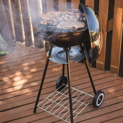 Churrasqueira Arizona Esmaltada a Bafo Portátil c/ Rodas Bel