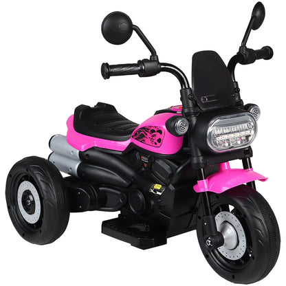 Moto Elétrica Infantil Freeway King 3 rodas 6v Rosa Belfix