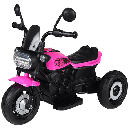Moto Elétrica Infantil Freeway King 3 rodas 6v Rosa Belfix