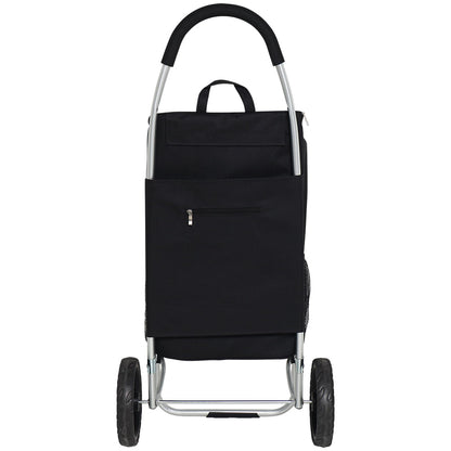 Carrinho Bolsa Térmica Com Rodinhas Preto Bel
