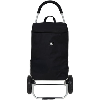 Carrinho Bolsa Térmica Com Rodinhas Preto Bel
