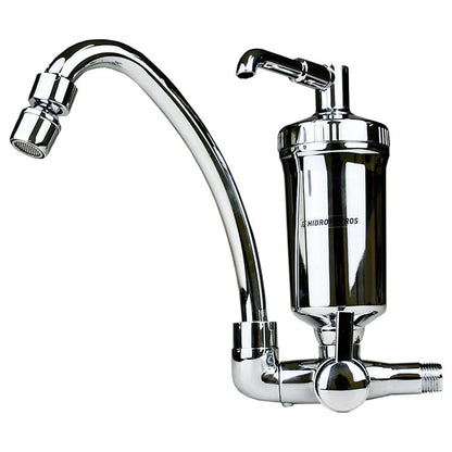 Torneira Bica Móvel Com Filtro Abs Cromado Hidrofiltros