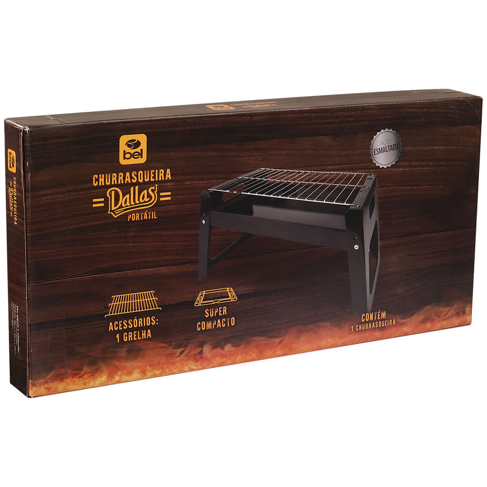 Churrasqueira Dallas Com Grelha Portátil 257700 Belfix