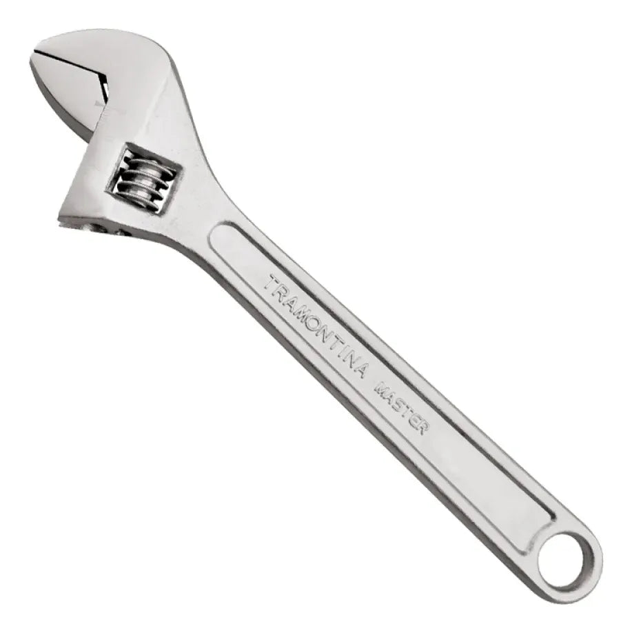 Chave Ajustável P/Porcas 6Pol Aço Carbono Cromada Tramontina