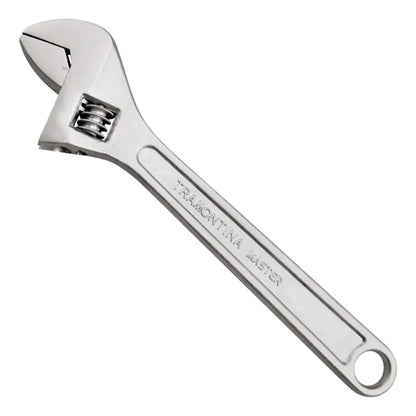 Chave Ajustável P/Porcas 6Pol Aço Carbono Cromada Tramontina