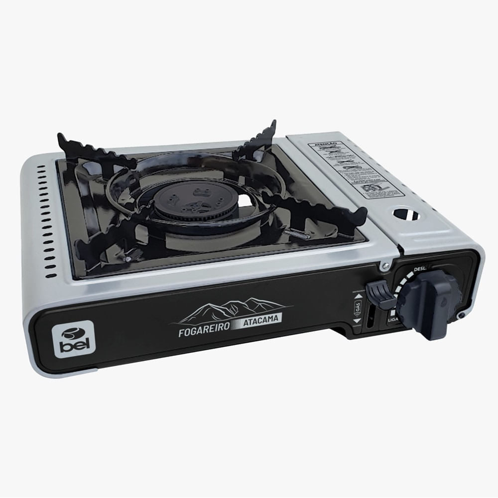 Fogareiro a Gás Atacama com Acendimento Automático Cinza Bel