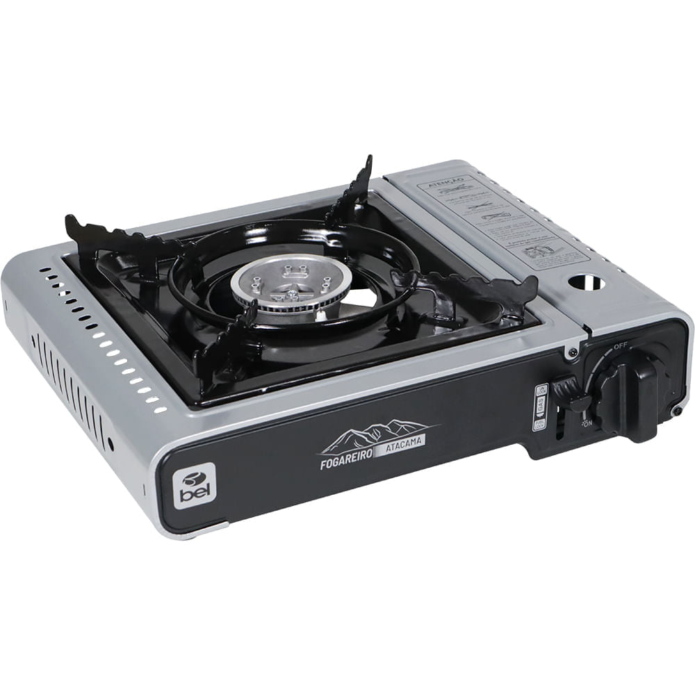 Fogareiro a Gás Atacama com Acendimento Automático Cinza Bel