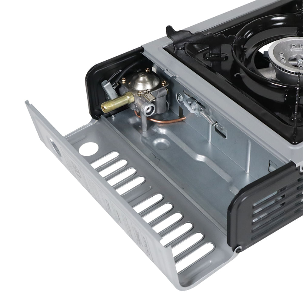 Fogareiro a Gás Atacama com Acendimento Automático Cinza Bel