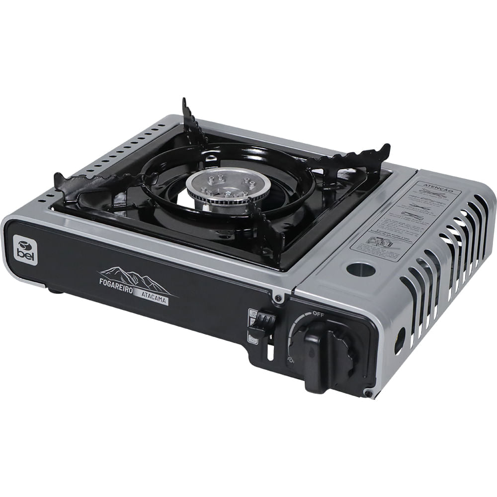 Fogareiro a Gás Atacama com Acendimento Automático Cinza Bel